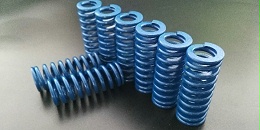 蓝色弹簧压缩量分析